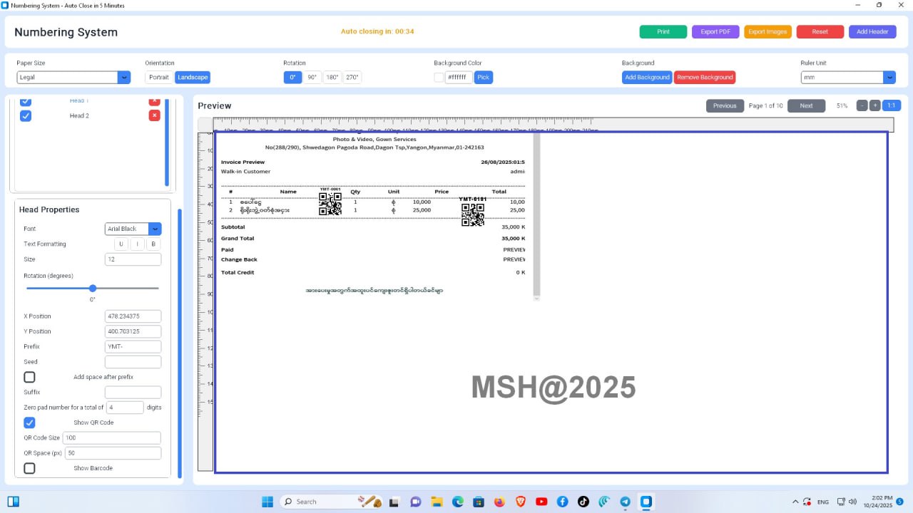 QR/Barcode Generator